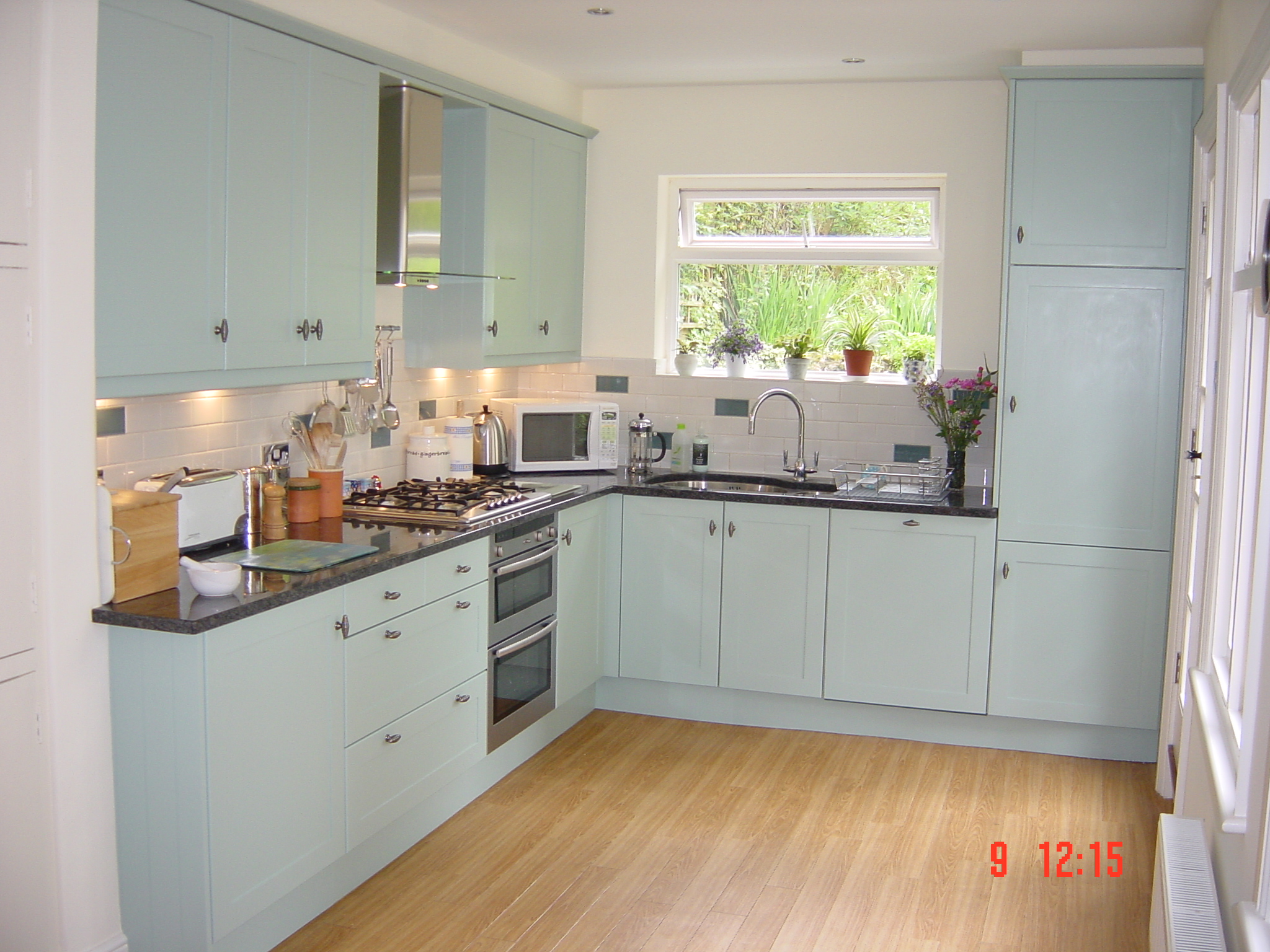 Hand painted kitchen, Chesham